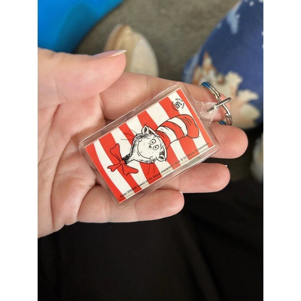 Official Movie Merch Cat In The Hat 2000s Keychain